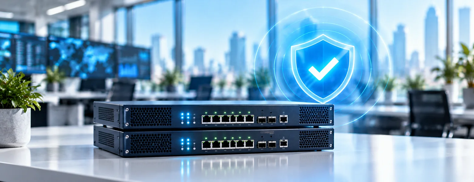Redundant network appliances representing business continuity